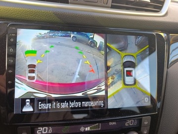 Nissan Qashqai II Crossover 1.2 DIG-T 115KM 2016 NISSAN QASHQAI II 1.2 DIG-T 115KM, Automat, 53 747 km, Serwis, Kamery 360, zdjęcie 9