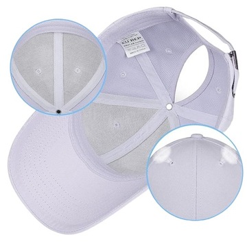 БЕЙСБОЛЬНАЯ КЕПКА С ПОНИ, РЕГУЛИРУЕМАЯ 54-60