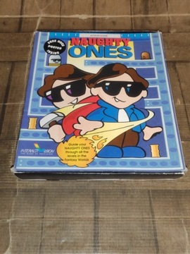 NAUGHTY ONES BIG BOX AMIGA DYSKIETKA 3.5 PLAKAT EN