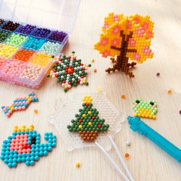 WATER BEADS MAGIC BEADS набор из 3000 подарочных трафаретов КАЧЕСТВЕННЫЙ ДЕНЬ РОЖДЕНИЯ DIY