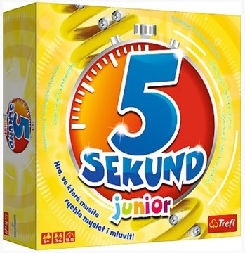 5 SEKUND JUNIOR GRA EDUKACYJNA RODZINNA DLA DZIECI