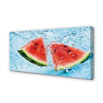Foto-obraz grafika na płótnie Arbuz woda 100x50 cm