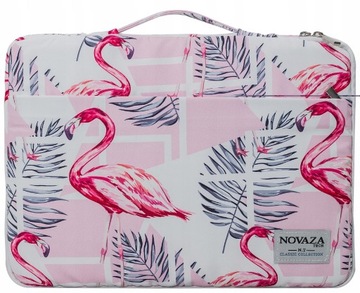 ETUI TORBA POKROWIEC FLAMINGI DO LAPTOPA 15-16