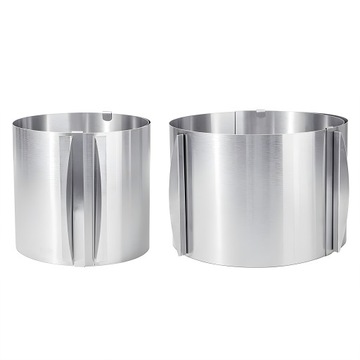 Край для пирога регулируемая высота жестяной высоты олова 15 см 16-30 см