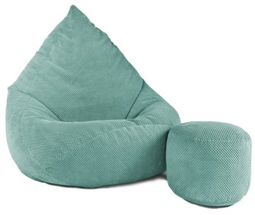 PUFA WOREK SAKO XXXXL PLUSZOWA TKANINA|MEGA FOTEL