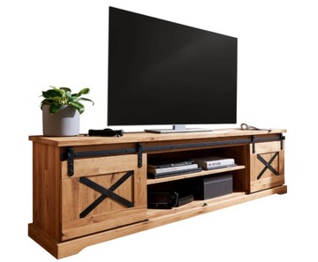 SZAFKA RTV II WZ-0424 DĘBOWA LITA GK MEBLE