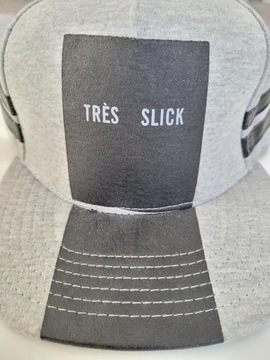 Czapka CAYLER SONS TRES SLICK Wzór Szara Black pasy