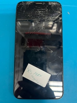 940 Smartfon Apple iPhone XS Max czarny Uszkodzony LCD