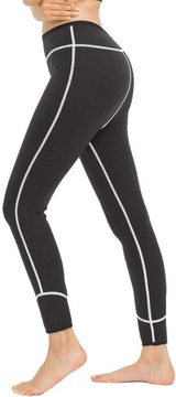 Legginsy Neoprenowe Odchudzające Wysoki Stan 2XL C