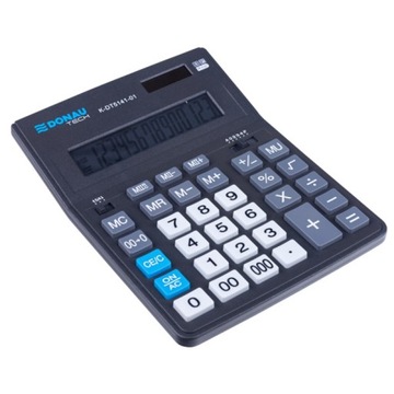 Офисный калькулятор Donau Tech на 14 предметов K-DT5141-01 Черный