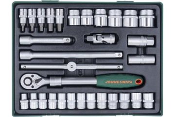 Zestaw 31szt. narzędzi 1/2'' we wkładce plastikowej S04H4131SP Jonnesway
