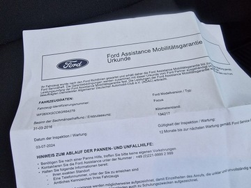 Ford Focus III Kombi Facelifting 1.0 EcoBoost 100KM 2016 Ford Focus BEZWYPADKOWY* duża nawi SYNC *nowy, zdjęcie 13