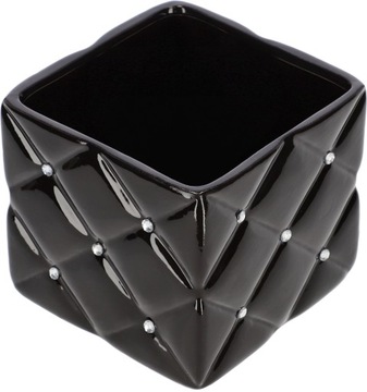 GLAMOUR FLOWER POT ЦВЕТОЧНЫЙ ГОРШОК С КЕРАМИЧЕСКОЙ КРЫШКОЙ, 2 шт.