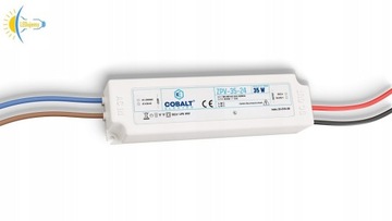 Zasilacz impulsowy COBALT ELECTRO ZPV 24V 35W IP67
