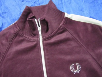 FRED PERRY/ ORYGINALNA SPORTOWA BORDOWA BLUZA /XS