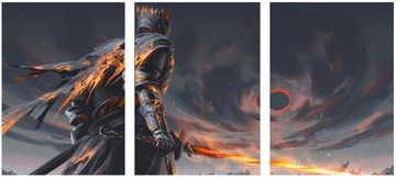 3x OBRAZ NA ŚCIANĘ DARK SOULS 20x30