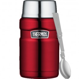 TERMOS OBIADOWY THERMOS 710ml CZERWONY ŁYŻKA
