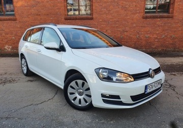 Volkswagen Golf VII Variant 1.6 TDI CR DPF BlueMotion Technology 105KM 2014 Volkswagen Golf Serwis Zarejestrowany GetHelp 1.6 Diesel 105KM