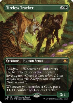 MTG Tireless Tracker *Borderless* (MR)