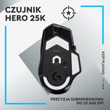 Беспроводная мышь Logitech G G502 X Lightspeed
