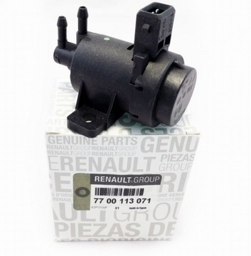 ELEKTROZAWÓR TURBINY TRAFIC VIVARO 1,9 2,0 DCI 7700113071