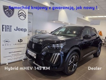 Peugeot 2008 II SUV Facelifting 1.2 Hybrid 145 145KM 2025 Peugeot 2008 Hybrid mHEV GT e-DCS6 145KM SalonPL Gwarancja Dealer Vat23