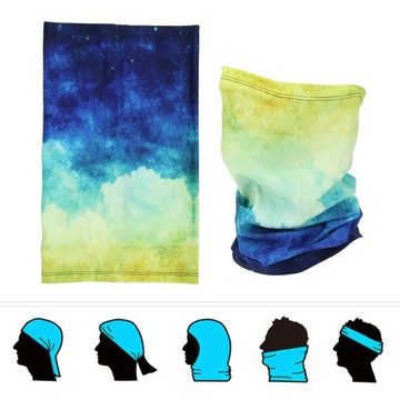 WHEEL UP Защитная маска для лица Шарф Капюшон Шейный платок Цифровая балаклава с