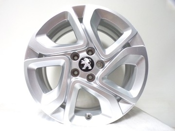 4× DISK HLINÍK PEUGEOT 7.5" X 17" 5X108 ET 42