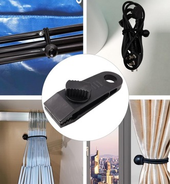 10 ШТ. ЗАЖИМЫ ДЛЯ БРЕЗЕНТА ПРОЧНЫЕ ЗАЖИМЫ ДЛЯ БРЕЗЕНТА, КРЕПЛЕНИЕ ПАЛАТКИ