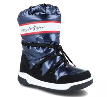 Śniegowce Tommy Hilfiger T3A6-32436 WATERPROOF R38