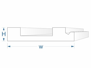 ELHARE Подвесной потолок Светодиодный галогенный карниз LH1F