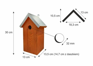 СКВОРОДНИК - СТАЛЬНАЯ КРЫША, высота 30 см