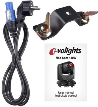 ПРОФЕССИОНАЛЬНАЯ ПОДВИЖНАЯ ГОЛОВКА СУПЕРЭФФЕКТНЫЙ LED EVOLIGHTS NEO SPOT 130W