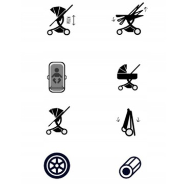 WIELOFUNKCYJNY WÓZEK DZIECIĘCY SPACERÓWKA NOSIDEŁKO FOTELIK GONDOLA TORBA