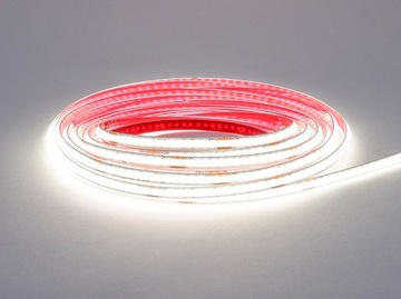 Taśma COB 320LED 4000K/Ra90 4,8W 24V 5mm! Rolka 5m
