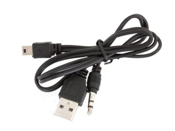 ADAPTER PRZEJŚCIÓWKA MINI USB - USB / JACK 3.5