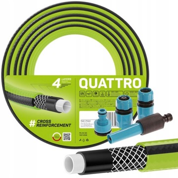 CELLFAST WĄŻ OGRODOWY 4-WARSTW 20bar 1/2'' 25m +ZŁ
