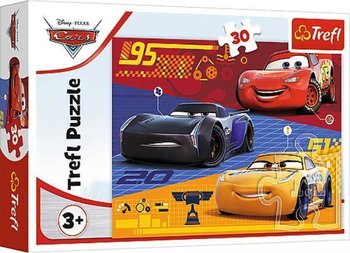 Puzzle 30 Cars Auta przed wyścigiem 18274