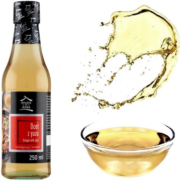 Przyprawa Ocet Ryżowy z Cytrusowym Owocem YUZU Do Sosów 250ml HOUSE OF ASIA