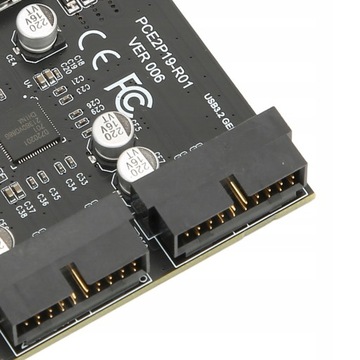 Высокоскоростная карта расширения PCIE-USB 3.2 5 Гбит/с