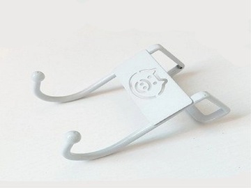 Вешалка для детской комнаты на дверь, ручка двойной крючок