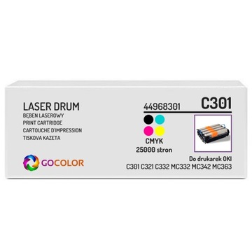 Барабан для OKI C332DN 44968301 CMYK + стартовый тонер
