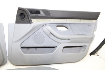 BMW E39 ОБИВКА БОКОВИН ДВЕРЕЙ 4ШТ БОКОВЫЕ ЖАЛЮЗИ ЕВРОПА ЗАДНИЕ RARITY