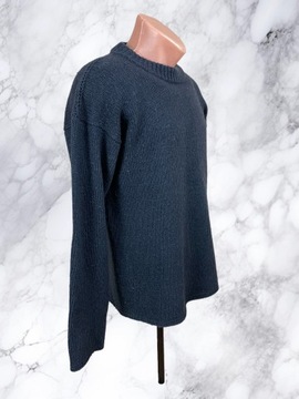 Denim & Supply Ralph Lauren roz. M męski granatowy sweter wełniany