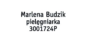 Маленькая марка для медсестры