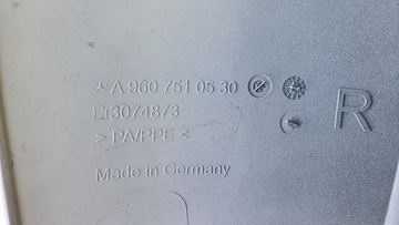 MERCEDES ACTROS MP4 КРЫШКА ОБТЕКАТЕЛЬ СПРАВА