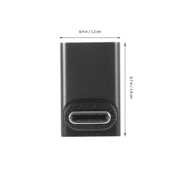 2 шт. USB-адаптер C, угол 90 градусов, тип C
