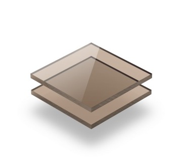 Plexi Pleksa BRĄZOWA JASNA 20/30 3mm pleksi brąz