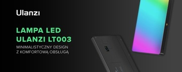 Светодиодная лампа Ulanzi LT003 - RGB переменный цвет 2500 К - 9000 К