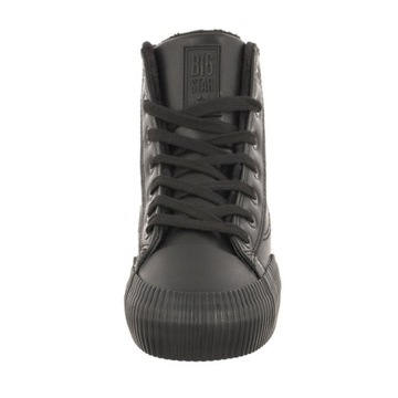 Buty Trampki za Kostkę Big Star Czarne MM274020